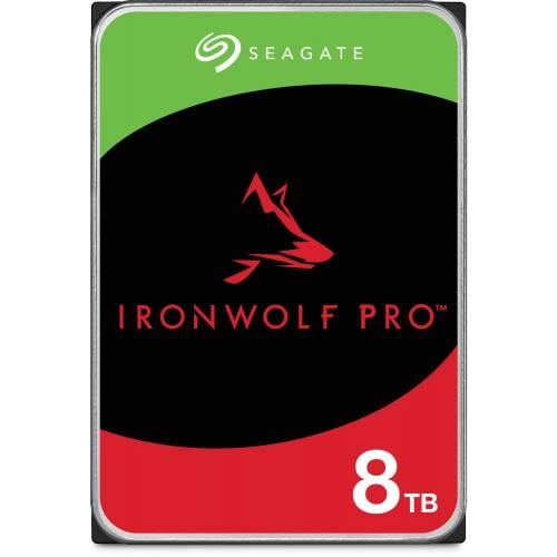 Hard Disk 8TB Seagate IronWolf Pro, SATA 6Gb/s, 7200 RPM, cache 256MB, ST8000NT001