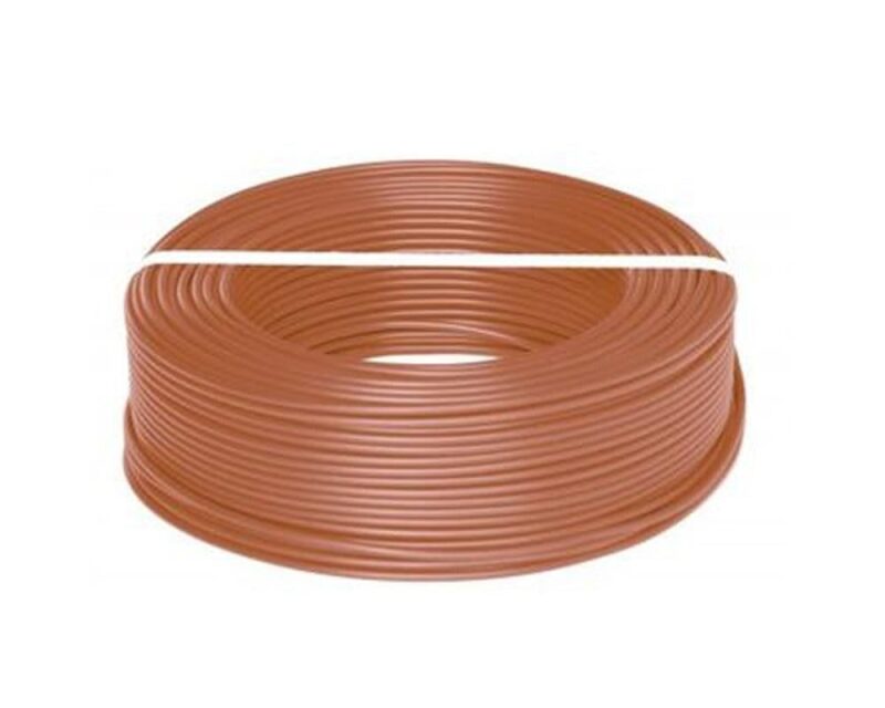 Cablu conductor flexibil MYF 4mm, 100m, maro, CCA, MYF4-Maro