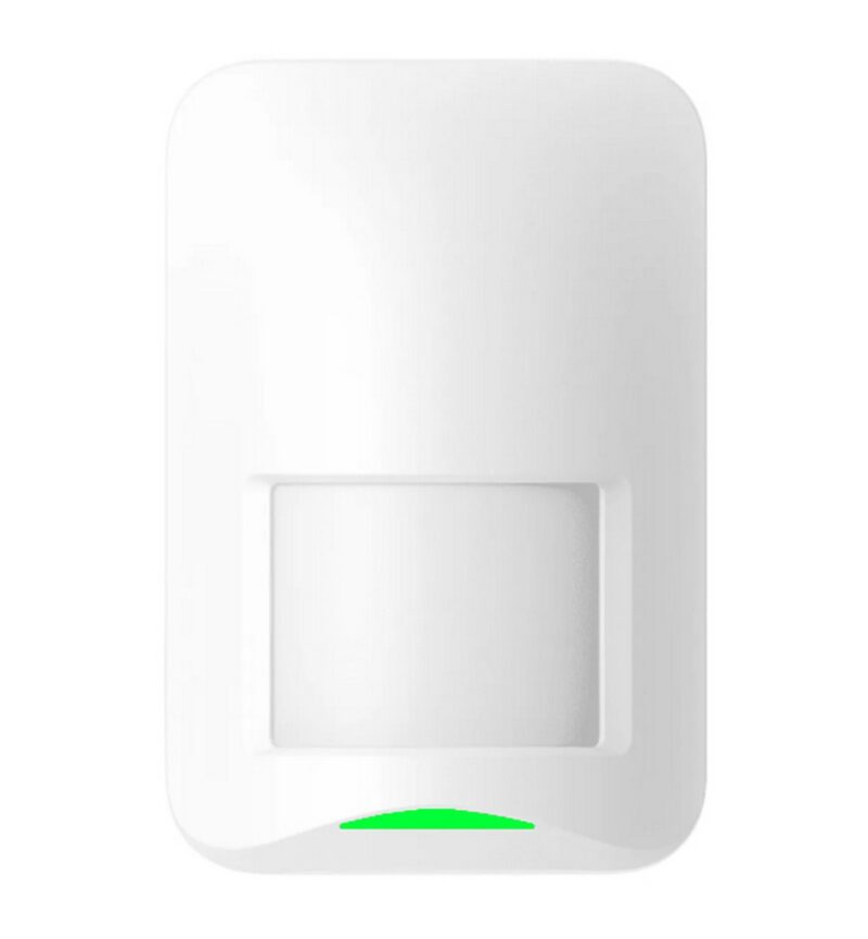 Detector PIR wireless HiLook ALARM-D201P10-WE, 10m, imunitate animale 24kg, 2x baterie AA